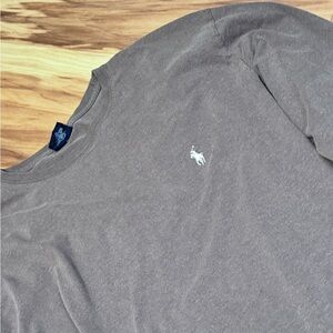 Polo | Brown Long Sleeve Logo Tee